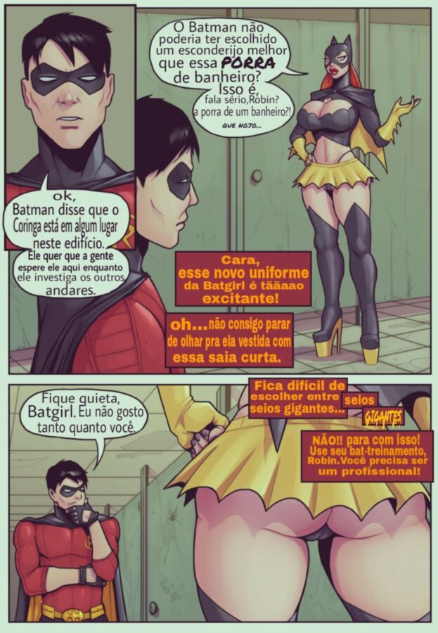 Free porn pics of Batgirl & Robin 2 of 25 pics