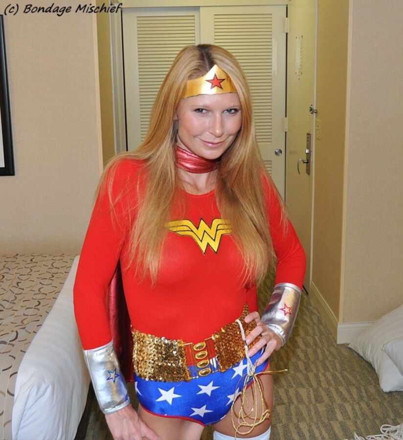 Free porn pics of Savannah - Super Heroine Captured 1 of 53 pics