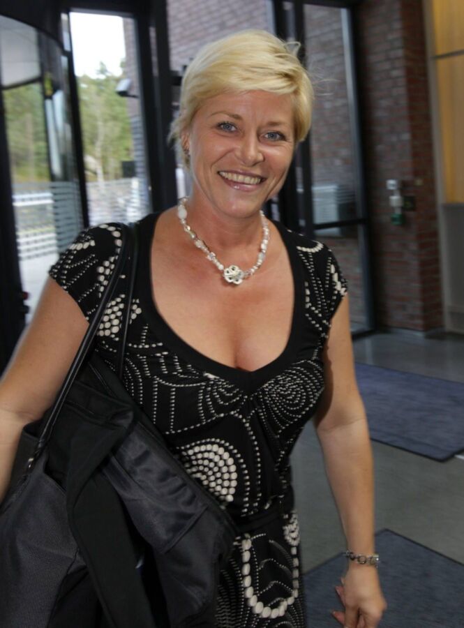 Free porn pics of Siv Jensen hot and sexy 9 of 24 pics