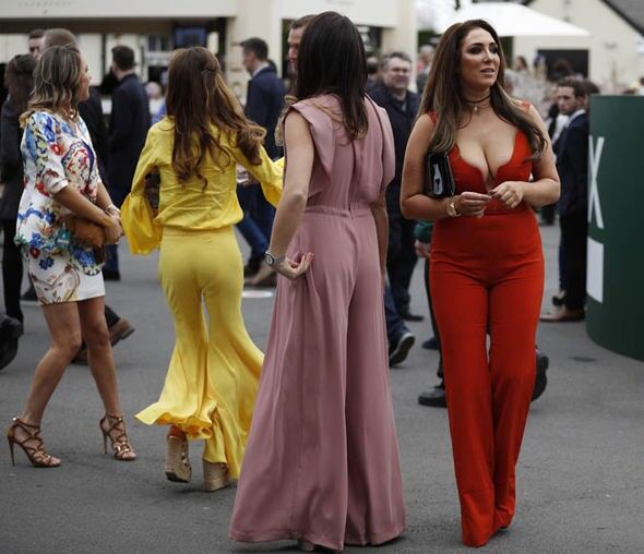 Free porn pics of at the races no underwear is worn 20 of 80 pics