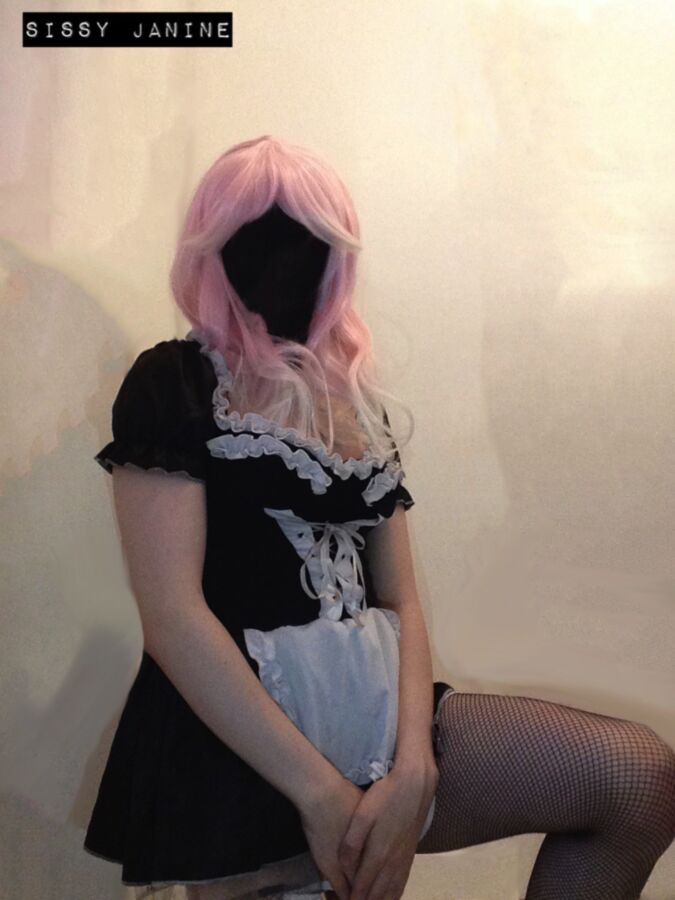 Free porn pics of Sissy Maid With Pink Hair 14 of 18 pics