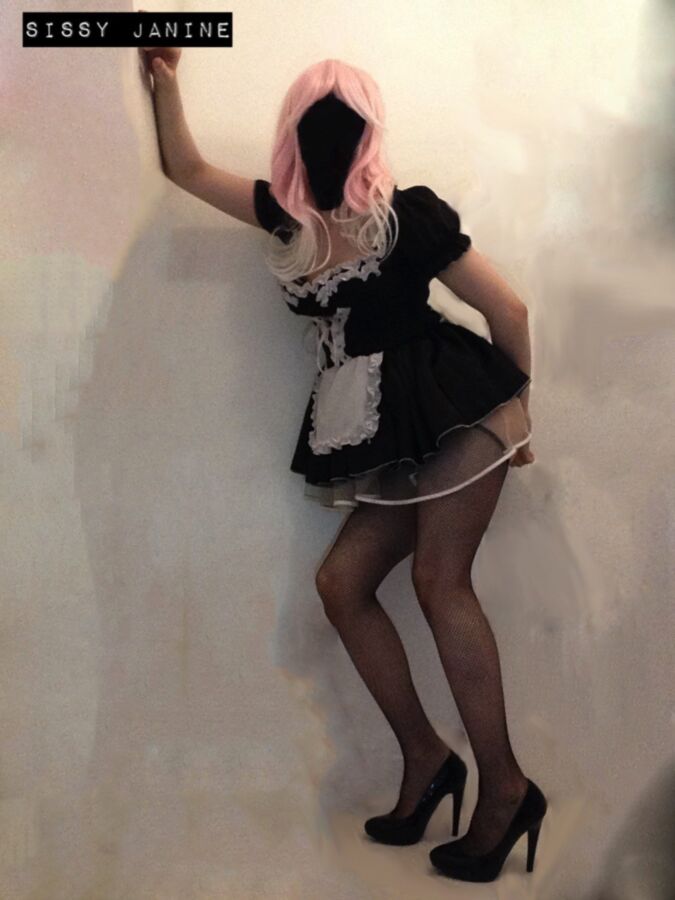 Free porn pics of Sissy Maid With Pink Hair 3 of 18 pics