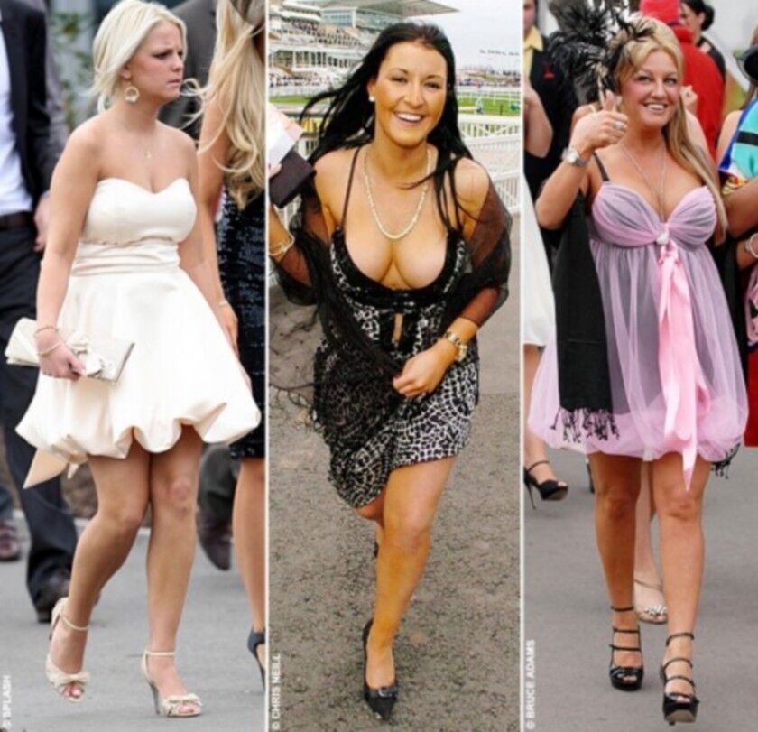 Free porn pics of at the races no underwear is worn 11 of 80 pics