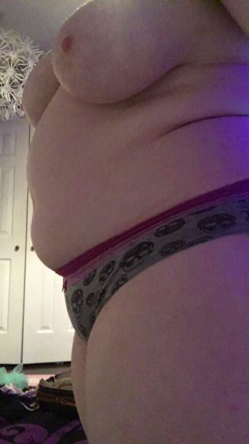 Woman POV chubby belly