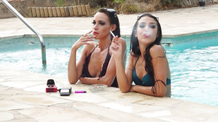 Free porn pics of Me Sandy And My Older Sister Stephanie Yardish Smoking Together  16 of 18 pics