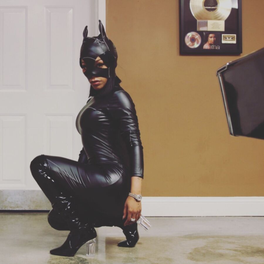 Free porn pics of K. Michelle - Catwoman 1 of 4 pics