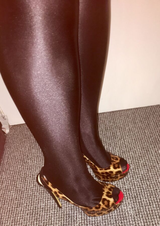 Free porn pics of New Gloss pantyhose, super thick and ready for cum 1 of 14 pics