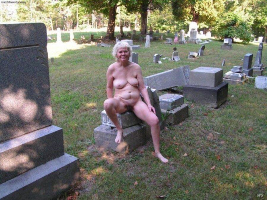 Free porn pics of Nude in the Cemetery 2 of 42 pics