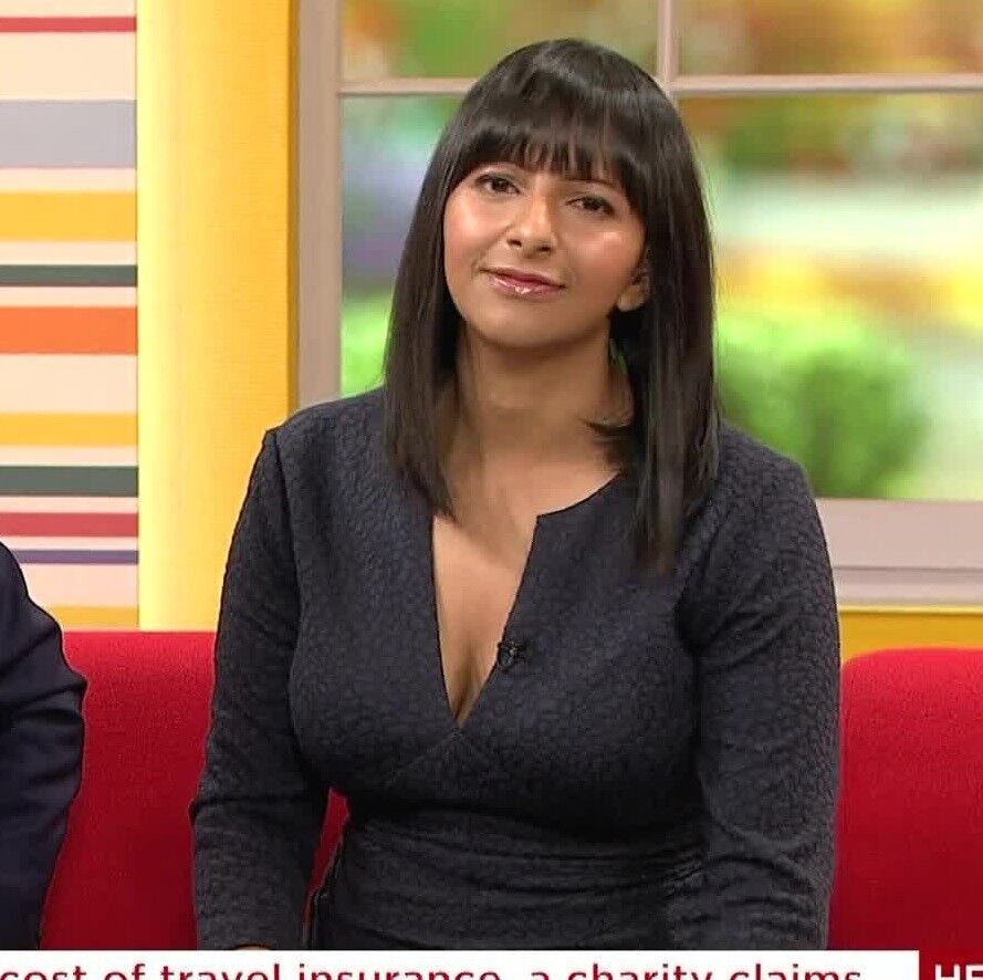 Free porn pics of Ranvir Singh, UK presenter and sexpot! 18 of 19 pics