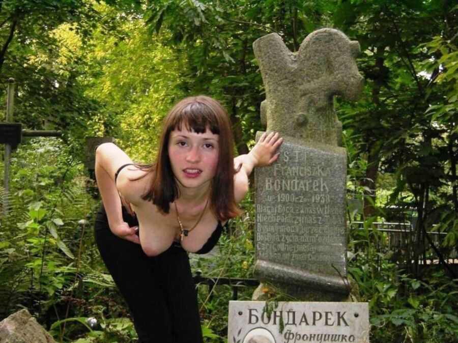 Free porn pics of Nude in the Cemetery 15 of 42 pics