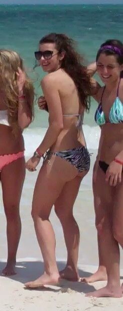 Free porn pics of Found Camera - Tiny Titty college girl flashing at spring break 6 of 31 pics