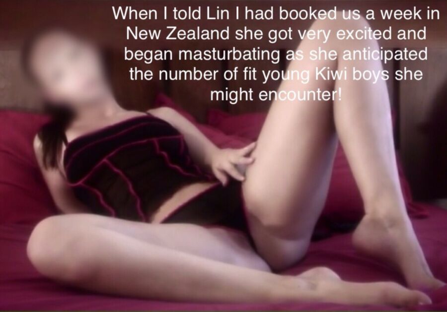 Free porn pics of Lin prepares for our NZ trip by masturbating for me 1 of 9 pics