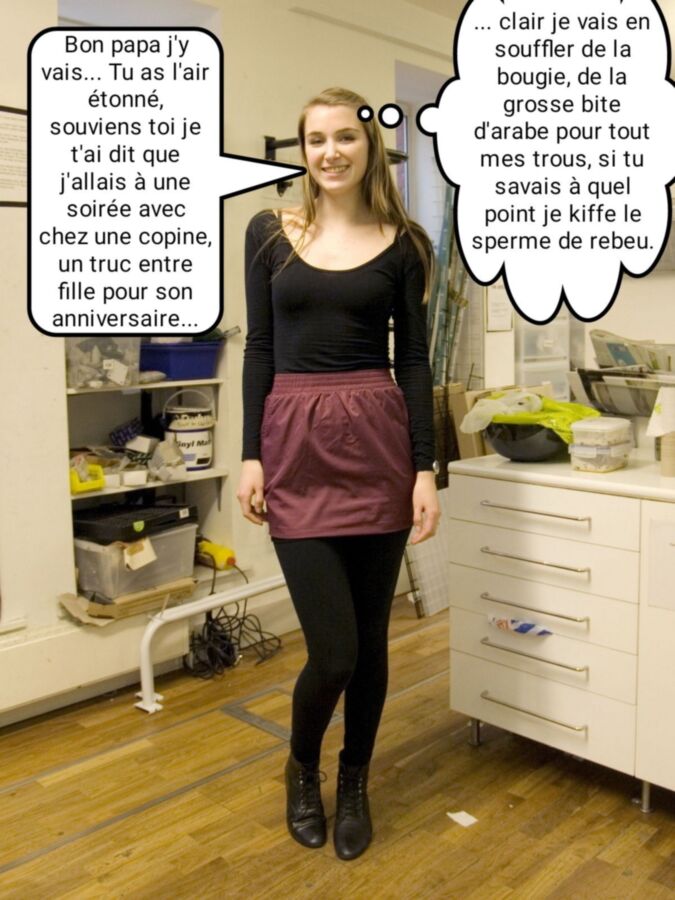 Free porn pics of French caption (français) salope qui ment à papa. 5 of 5 pics