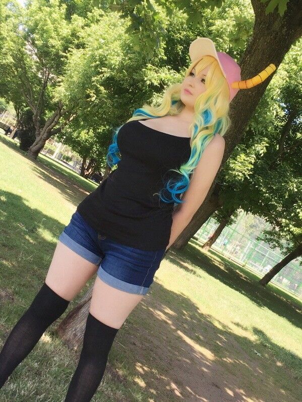 Free porn pics of lucoa quetzalcoatl Maid Dragon Cosplay 5 of 29 pics