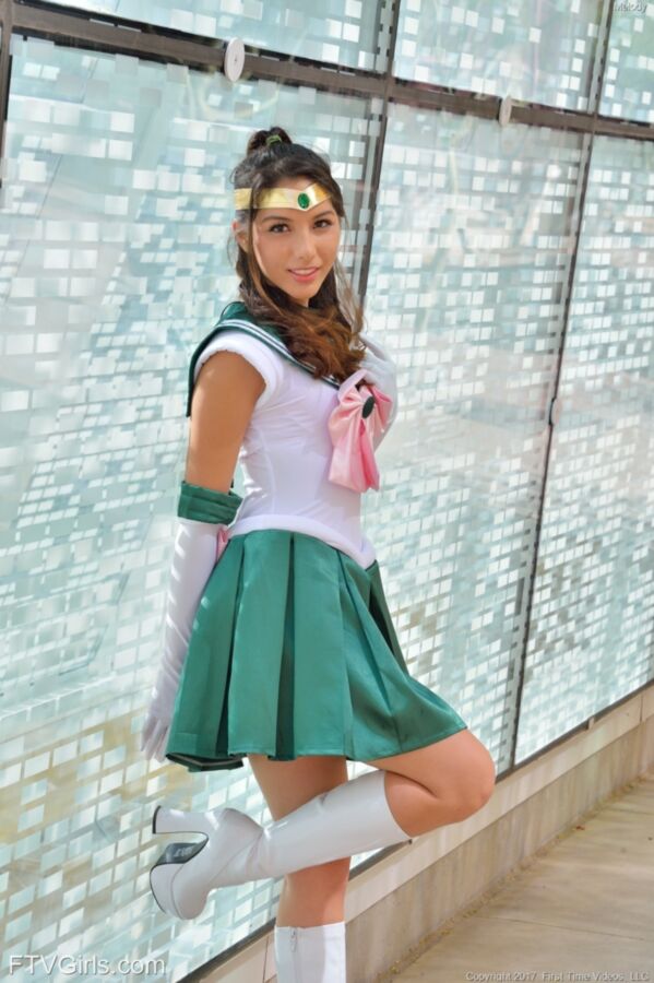 Free porn pics of Cosplay Melody Wise as Sailor Jupiter 14 of 140 pics