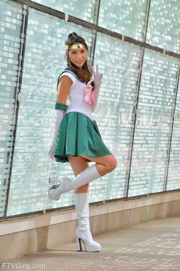 Free porn pics of Cosplay Melody Wise as Sailor Jupiter 16 of 140 pics