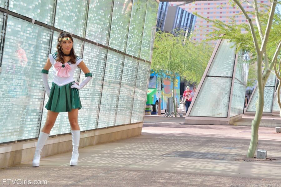 Free porn pics of Cosplay Melody Wise as Sailor Jupiter 19 of 140 pics