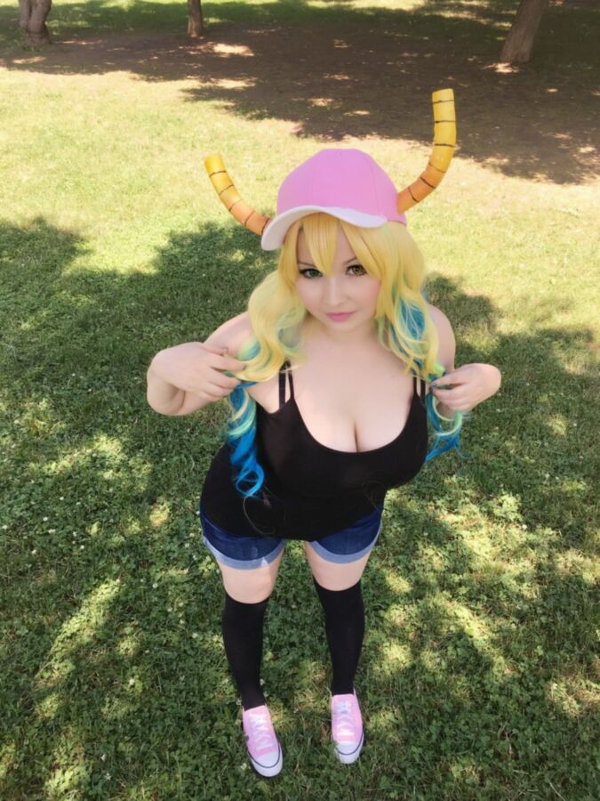 Free porn pics of lucoa quetzalcoatl Maid Dragon Cosplay 10 of 29 pics