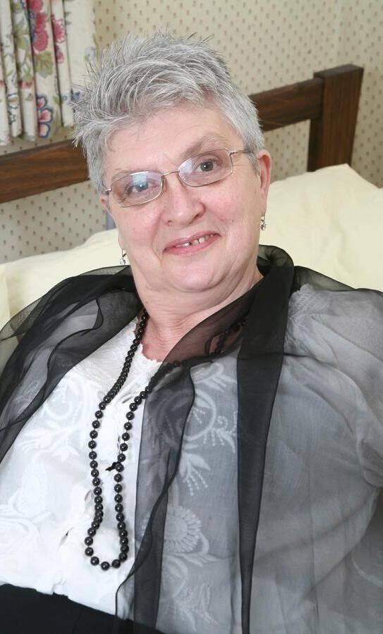 Free porn pics of Grey Haired Granny in black Stockings 13 of 199 pics