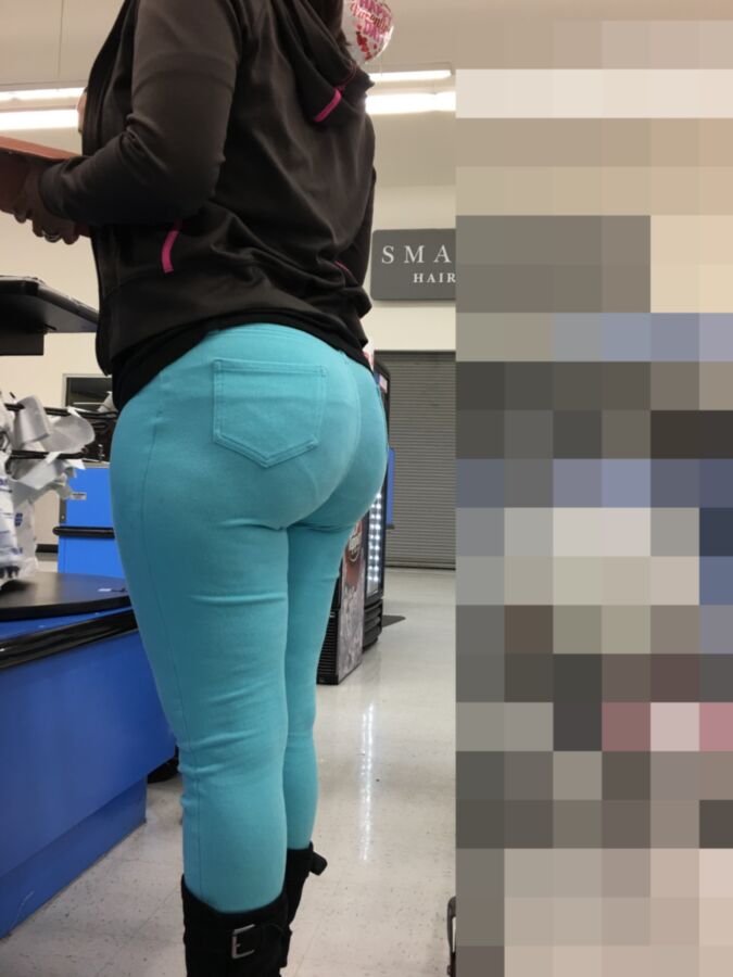 Free porn pics of Damn i thnk i love TURQUOISE JEANS NOW!!! 9 of 14 pics