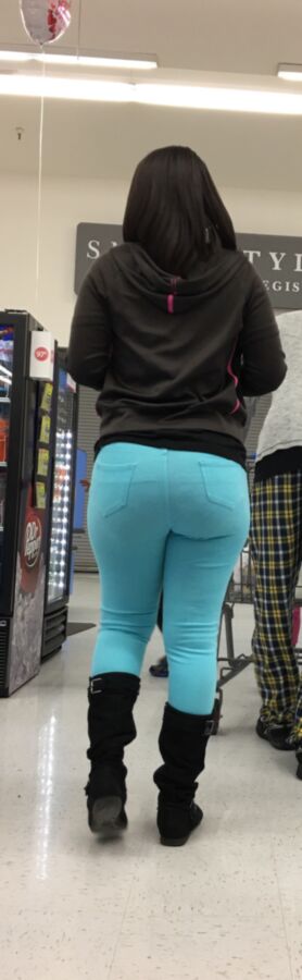 Free porn pics of Damn i thnk i love TURQUOISE JEANS NOW!!! 8 of 14 pics