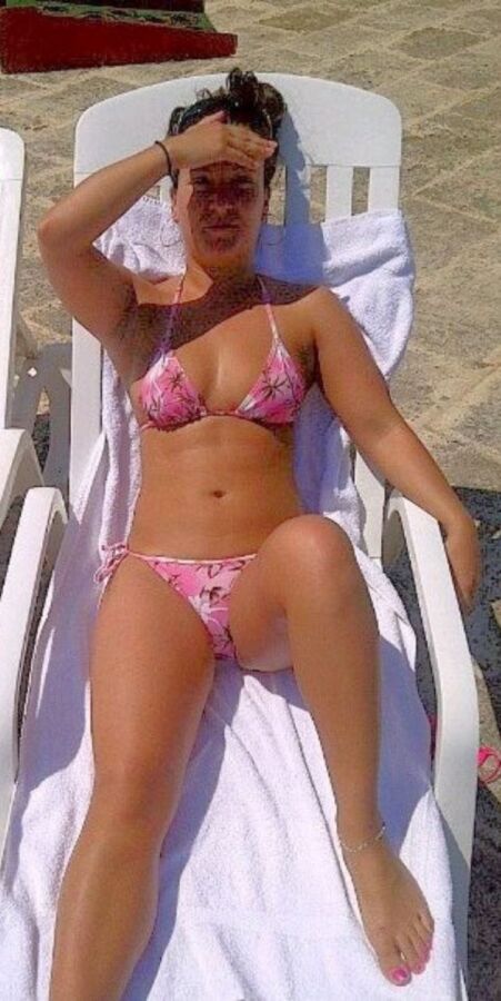 Free porn pics of Ashley Whitcroft Stripper Takes On Several Cock Hardening Bikini 14 of 15 pics