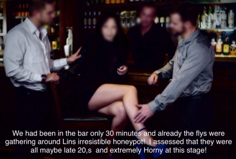 Free porn pics of Lin selects her stud from the bar 1 of 19 pics