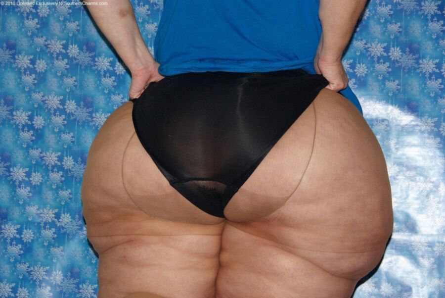 Free porn pics of Extreme Fat Mature in Pantyhose 15 of 75 pics