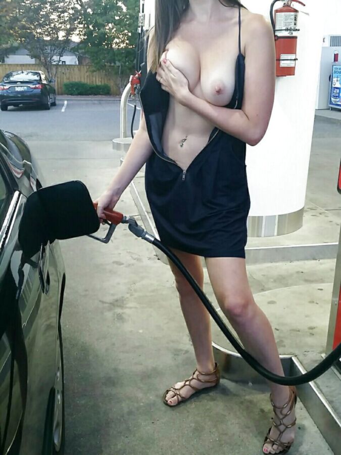 Free porn pics of Do you want some help at the gas station? 3 of 28 pics
