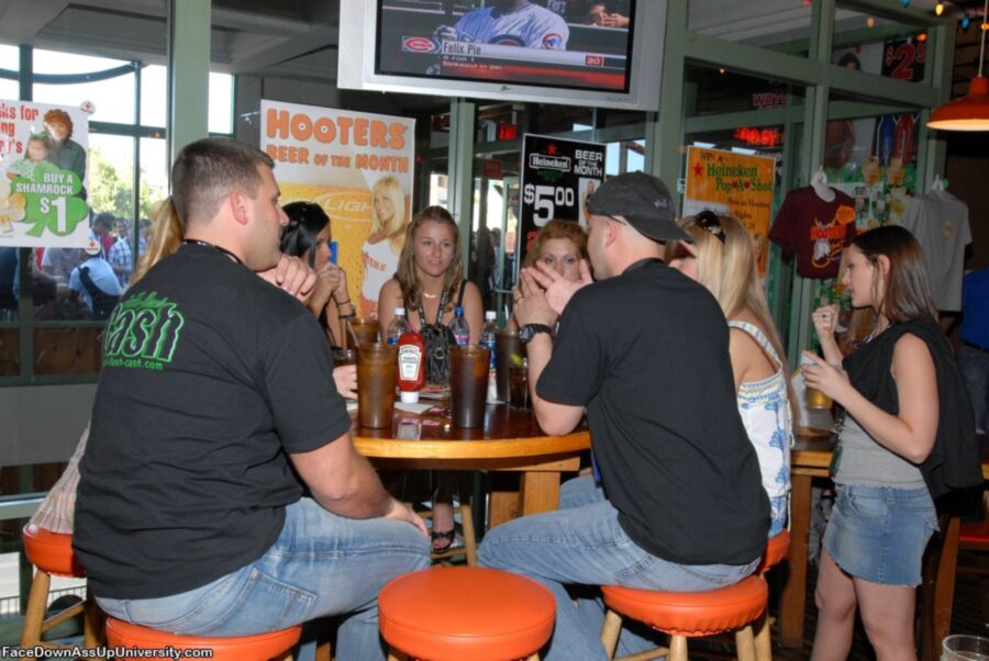 Free porn pics of Lunch at Hooters 15 of 20 pics