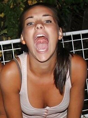 Free porn pics of Open Mouths 21 of 25 pics