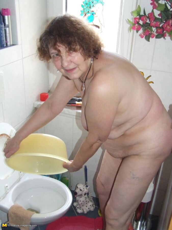 Free porn pics of  In the bathroom. (Mature & Granny) 14 of 24 pics