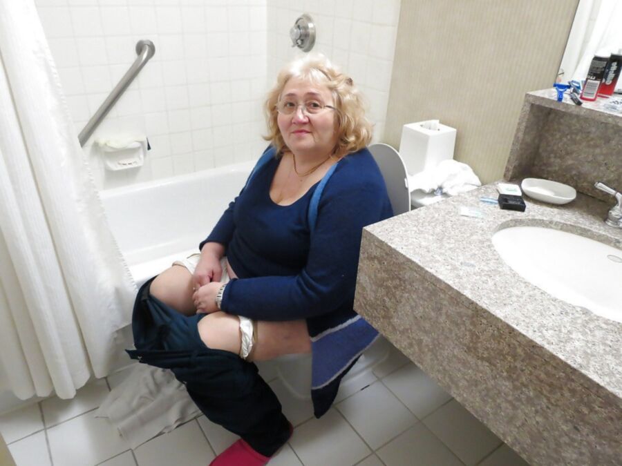 Free porn pics of  In the bathroom. (Mature & Granny) 21 of 24 pics