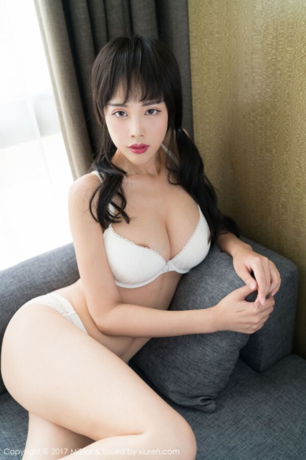 Free porn pics of Japanese Beauties - Zhou Z - White Lingerie 5 of 47 pics