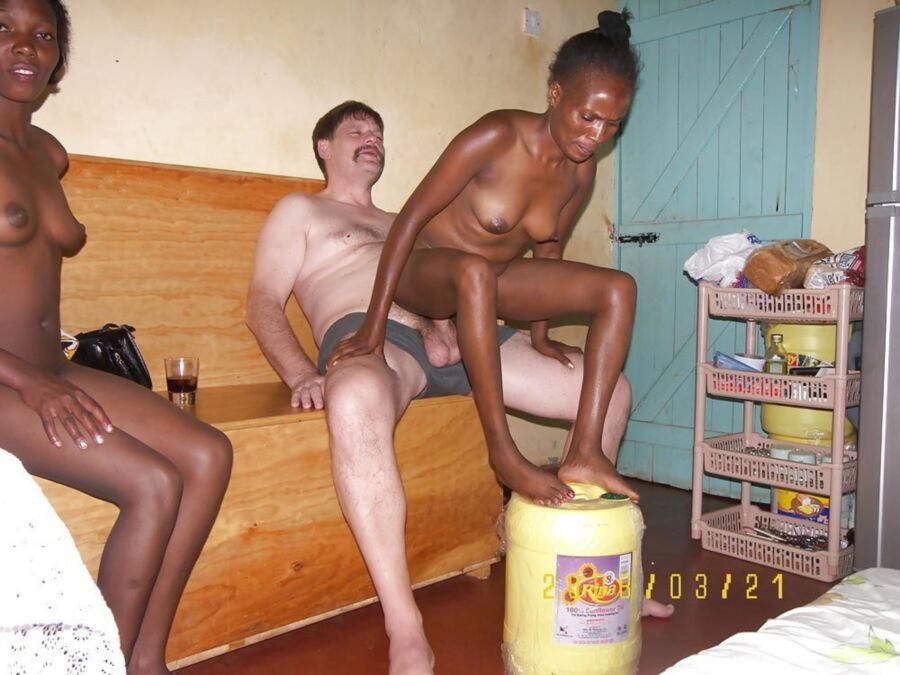 Free porn pics of African Orgy 10 of 46 pics
