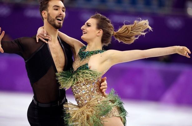 Free porn pics of Gabriella Papadakis topless at the olympic games 4 of 23 pics