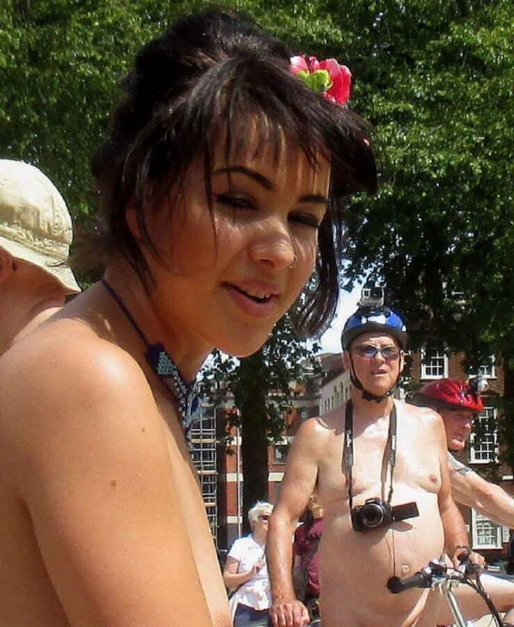 Free porn pics of Naomi and Tish at the WNBR (Bristol) 1 of 59 pics