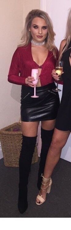 Free porn pics of girls in otk boots and leather skirt 4 of 20 pics