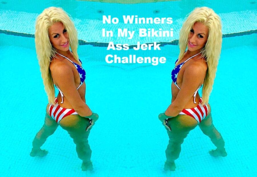 Free porn pics of Melissa Hardbody Challenged You To Bikini Ass Jerk Off 11 of 15 pics