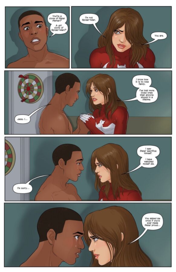 Free porn pics of Spiderman Comic - On the edge of spidercest 4 of 9 pics