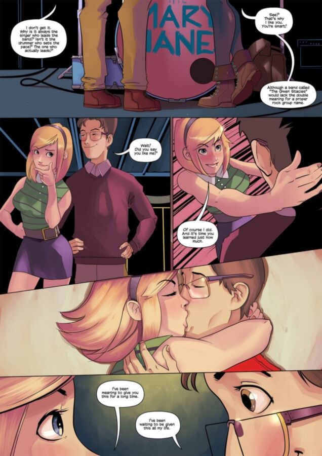 Free porn pics of Spiderman Comic - Spider Gwen Spiderverse 4 of 9 pics