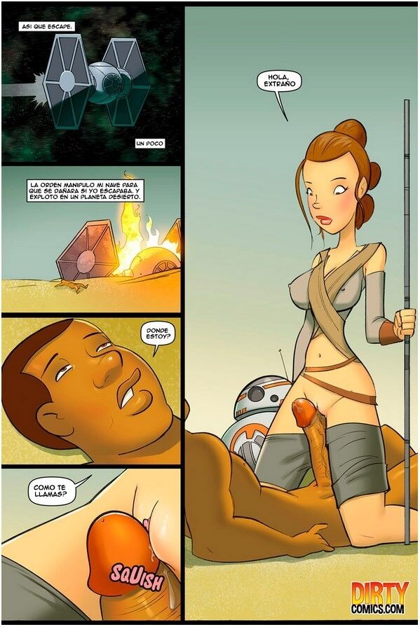 Free porn pics of Star Wars Comic - The Cock Awakens 8 of 17 pics