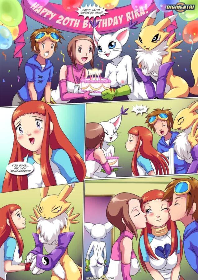 Free porn pics of Digimon Comic - Happy Birthday Rika 2 of 37 pics