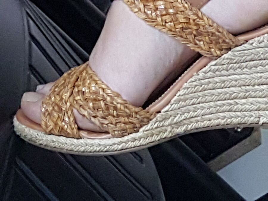 Free porn pics of Mature feet hidden cell cam  10 of 33 pics