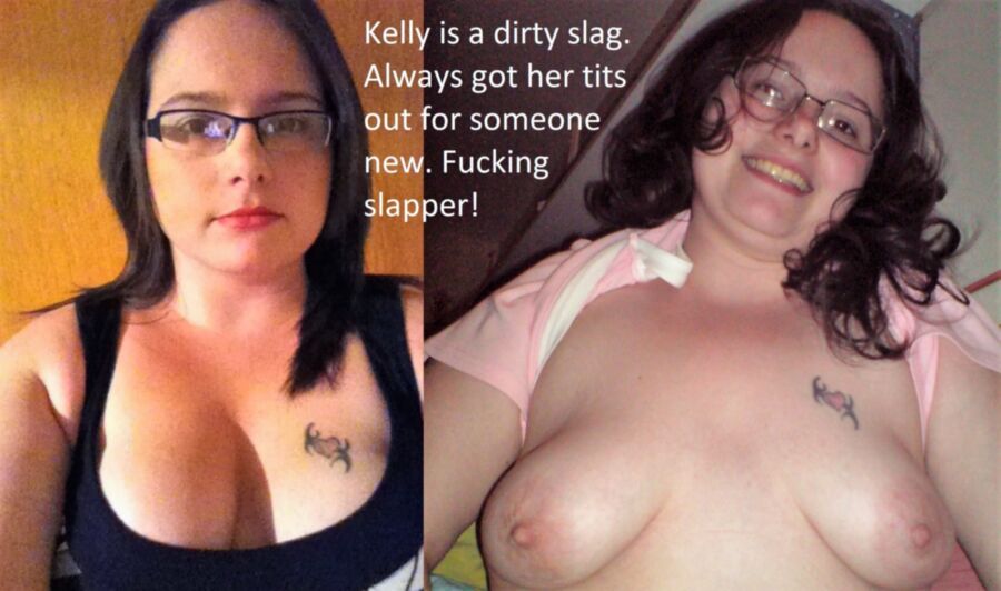 Free porn pics of Fat slag Kelly exposed and humiliated 9 of 23 pics