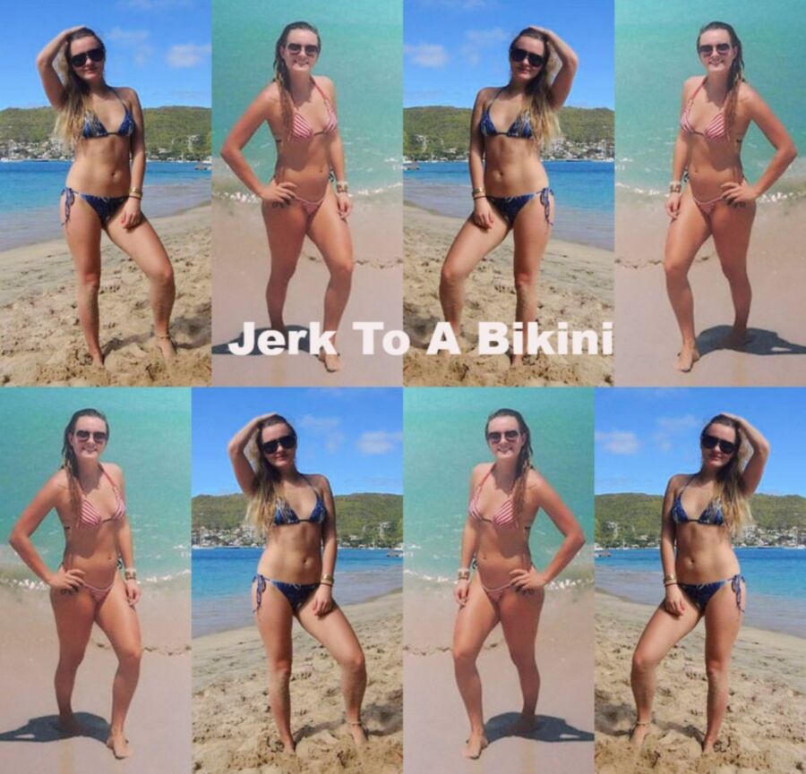Free porn pics of Hannah Savannah Has Challenged You To A Bikini Jerk Challenge 8 of 15 pics