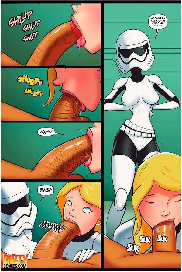 Free porn pics of Star Wars Comic - The Cock Awakens 17 of 17 pics