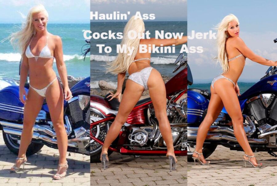 Free porn pics of Melissa Hardbody Challenged You To Bikini Ass Jerk Off 7 of 15 pics