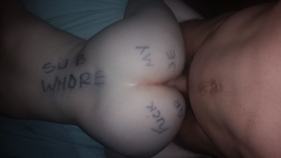 Free porn pics of as req...last night she has a msg for you 17 of 20 pics