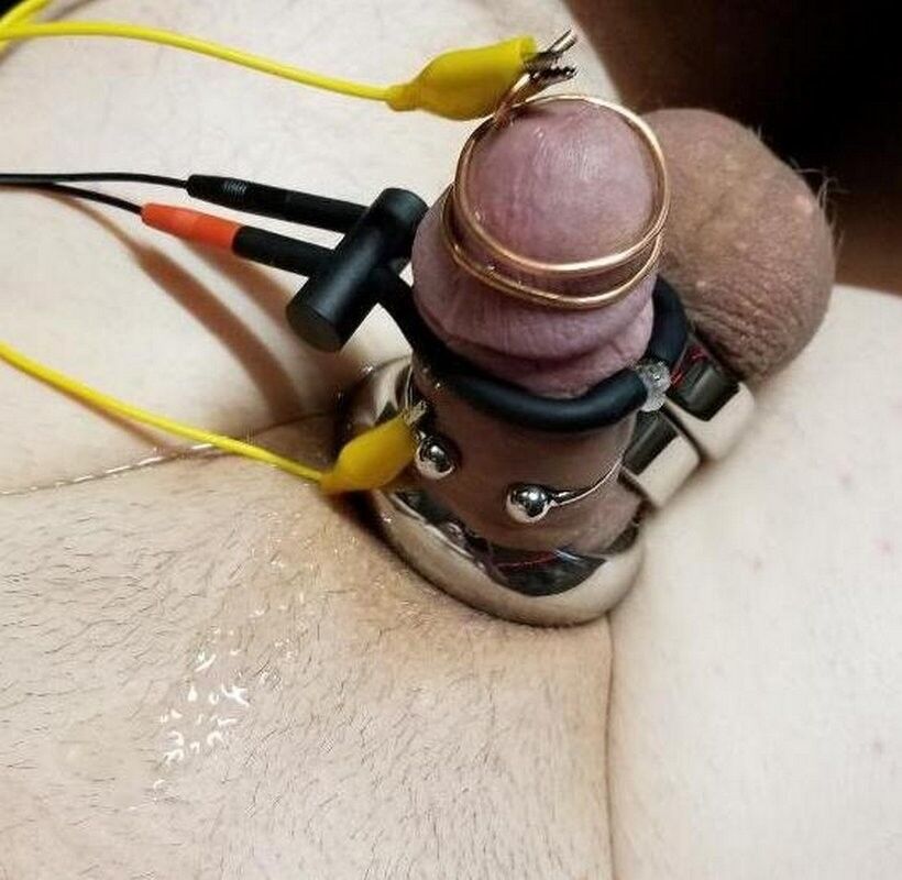 Free porn pics of Cock Rings and Electro-Stim 5 of 7 pics